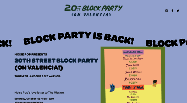 20thstreetblockparty.com