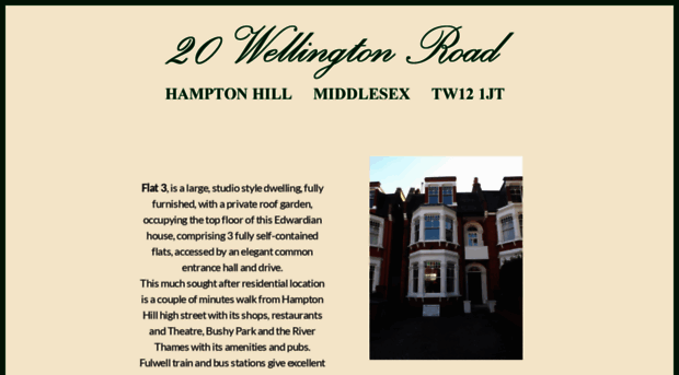 20wellingtonroadtw12.co.uk