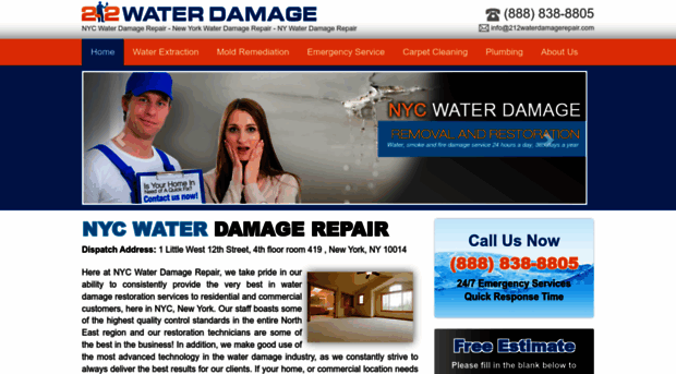 212waterdamagerepair.com