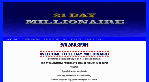 21daymillionaire.com