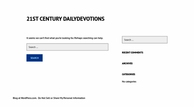 21stcenturydailydevotion.wordpress.com