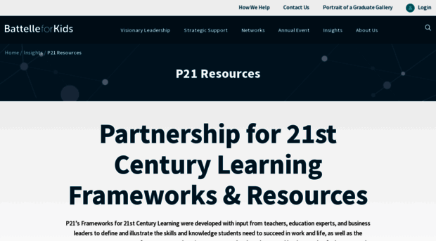 21stcenturyskills.org