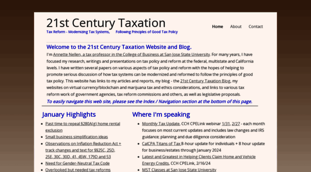 21stcenturytaxation.com