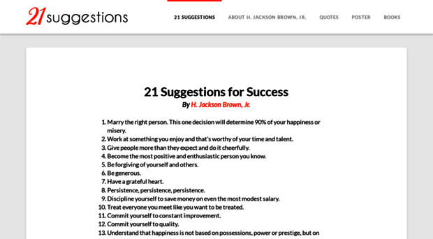 21suggestions.com