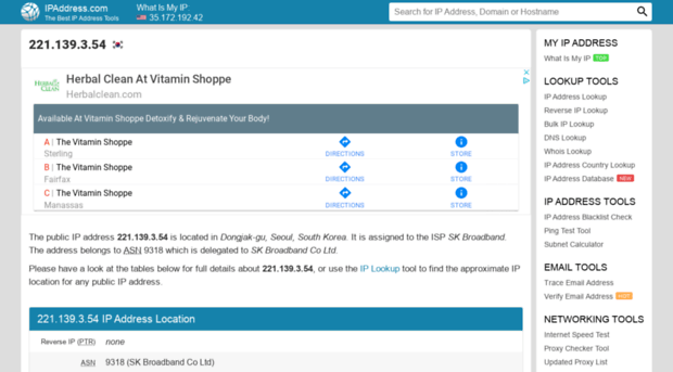 221.139.3.54.ipaddress.com