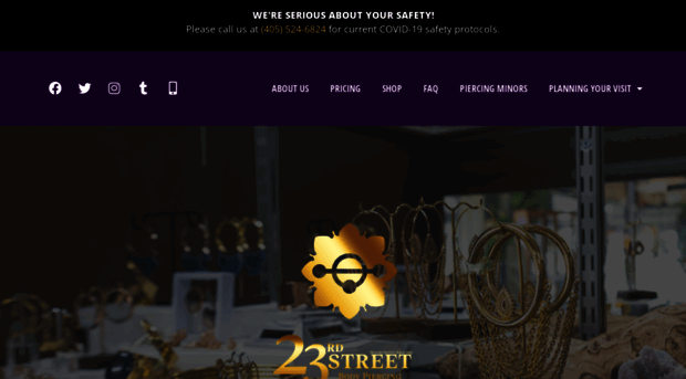 23rdstreetbodypiercing.com