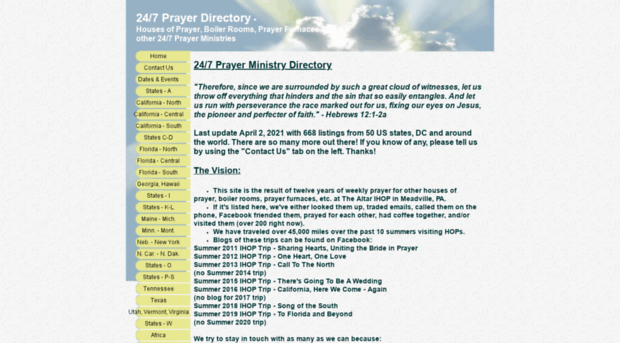 24-7prayerlist.com