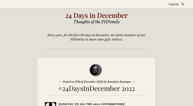 24daysindecember.net