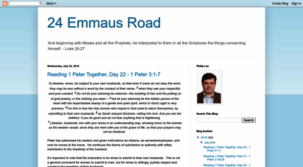 24emmausroad.blogspot.com