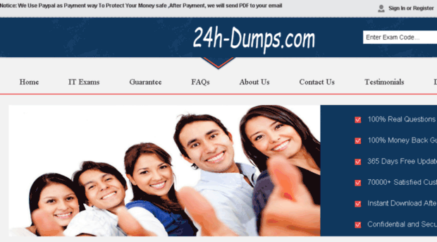 Retake exam. Appointment details. Enter exam. Entry exams. Exam details.