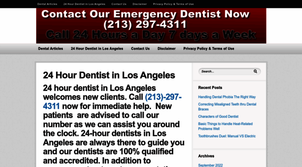 24hourdentistinlosangeles.com