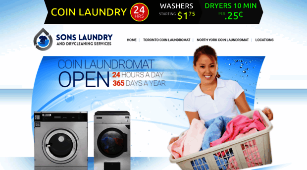 24hourlaundromatanddrycleaners.com