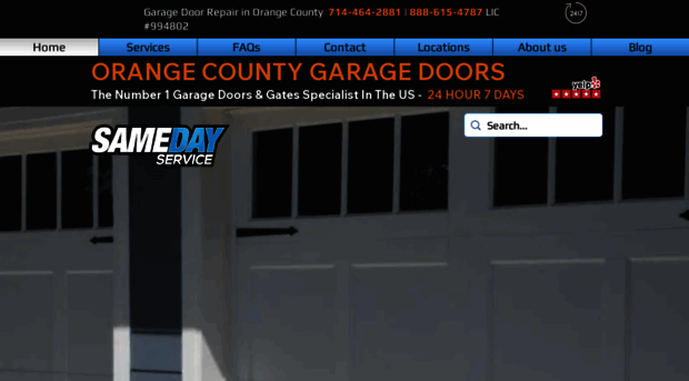 24ocgaragedoors.com