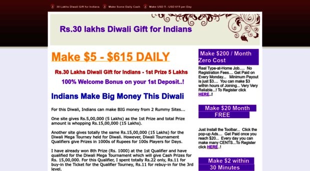 25lahksdiwaligiftforindians.yolasite.com