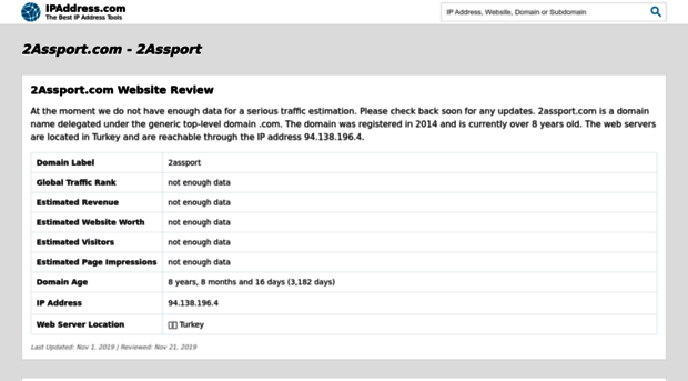 2assport.com.ipaddress.com