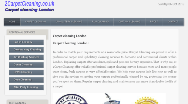 2carpetcleaning.co.uk