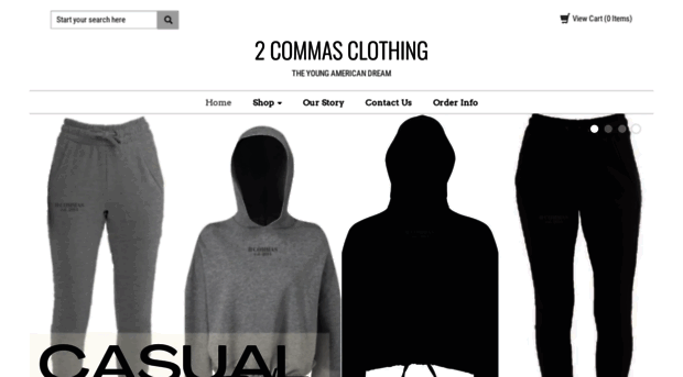 2commasclothing.com