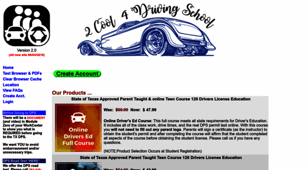 2cool4drivingschool.com