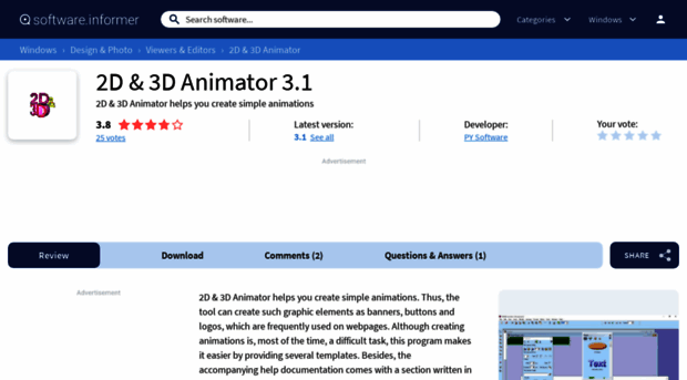 2d-3d-animator.informer.com