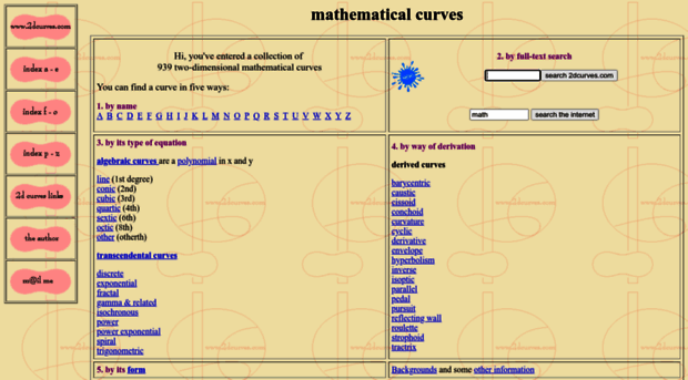 2dcurves.com