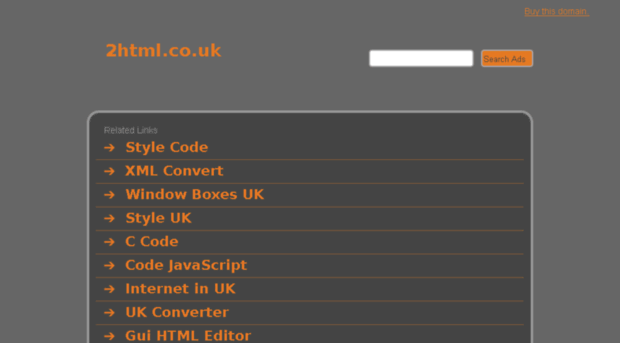 2html.co.uk