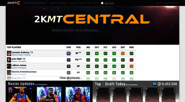 Nba mt central boost draft