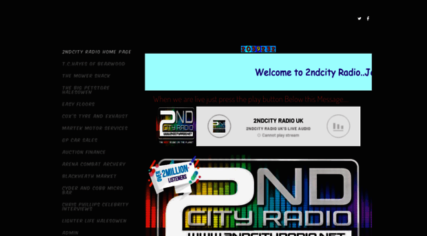 2ndcityradio.net