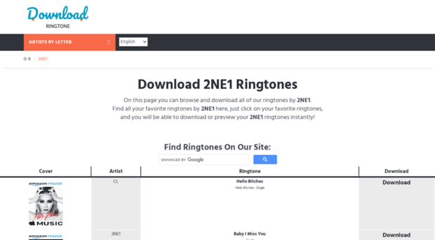 2ne1.download-ringtone.com