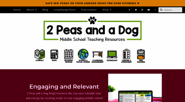 2peasandadog.com