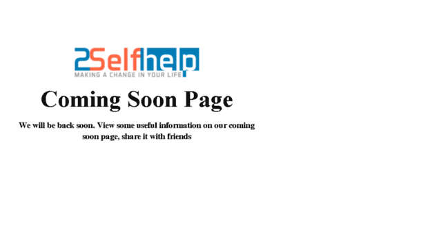 2selfhelp.com