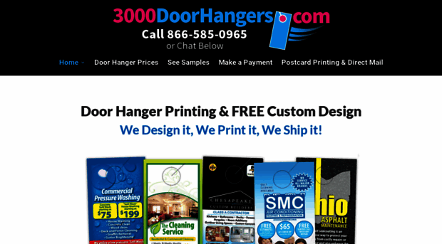 3000doorhangers.com