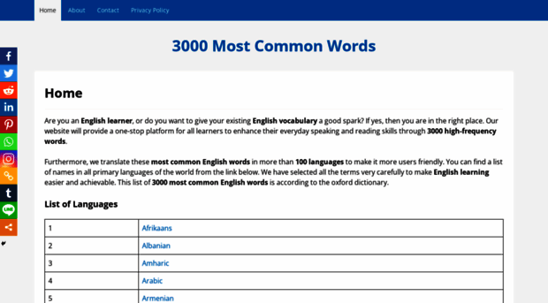 3000mostcommonwords.com