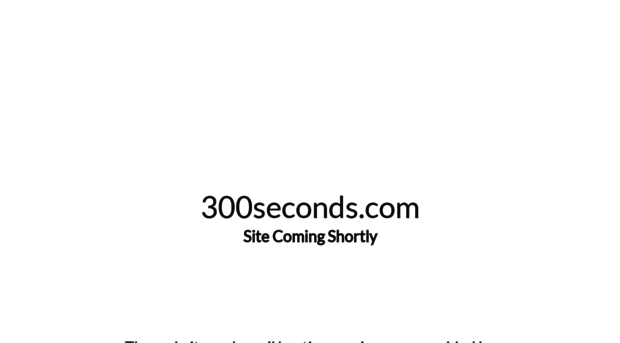 300seconds.com