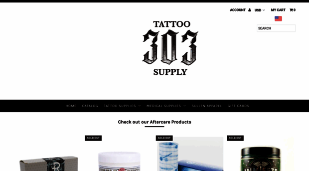 303tattoosupply.com