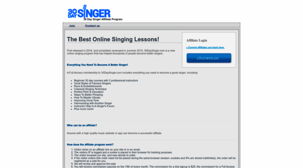 30daysinger.postaffiliatepro.com