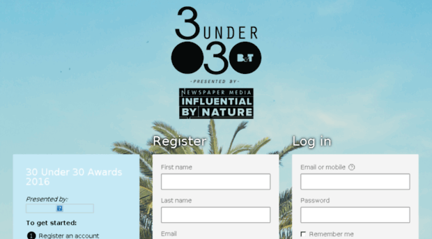 30under30.awardsplatform.com
