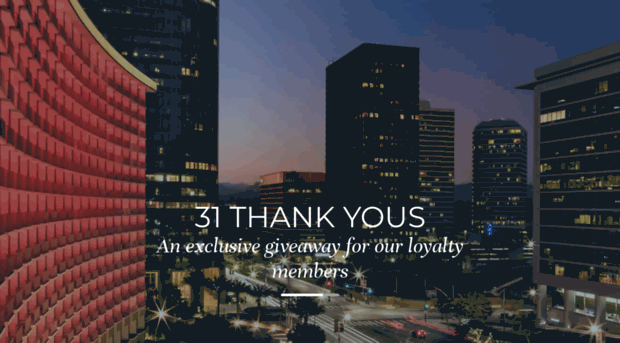 31thankyous.com