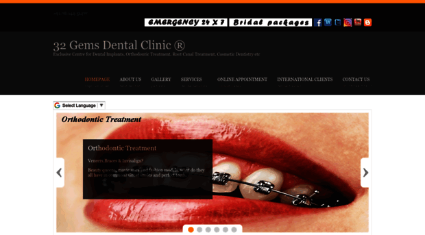 32gemsdentalclinic.com