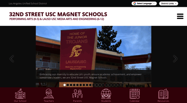 32ndstreet-uscmagnet.schoolloop.com