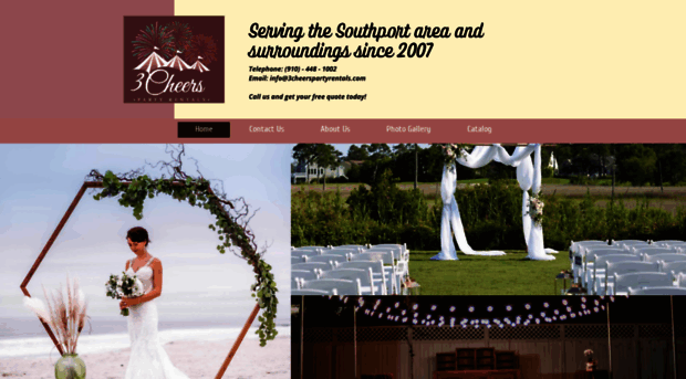 3cheerspartyrentals.com