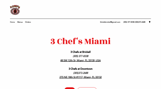 3chefs-mia.com