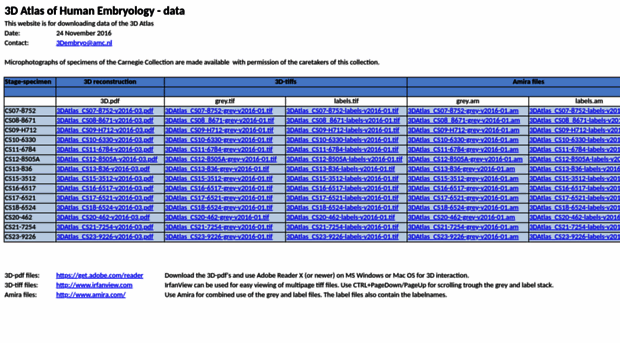 3datlas.3dembryo.nl