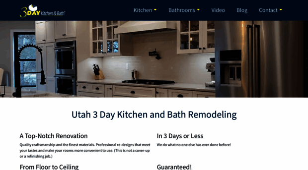 3daykitchenutah.com