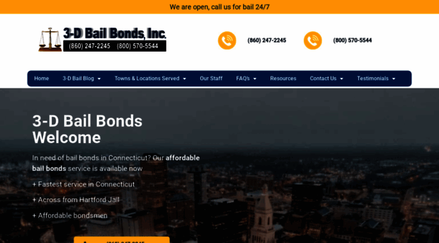 3dbailbonds.com