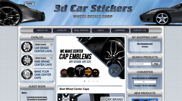 3dcarstickers.com