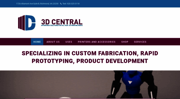 3dcentralva.com