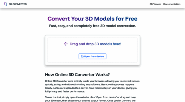 3dconverter.net