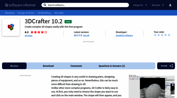 3dcrafter.software.informer.com