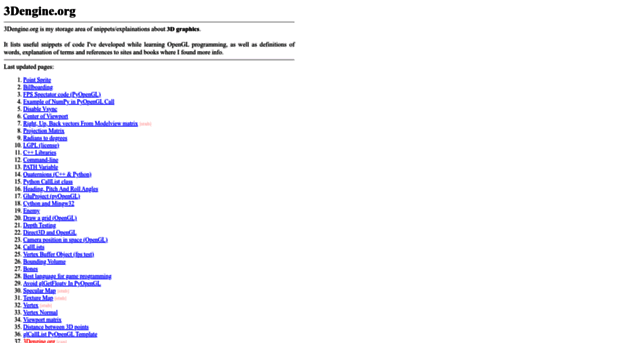 3dengine.org