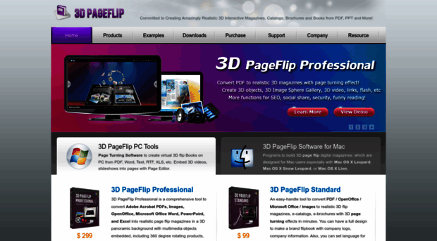 3dpageflip.com